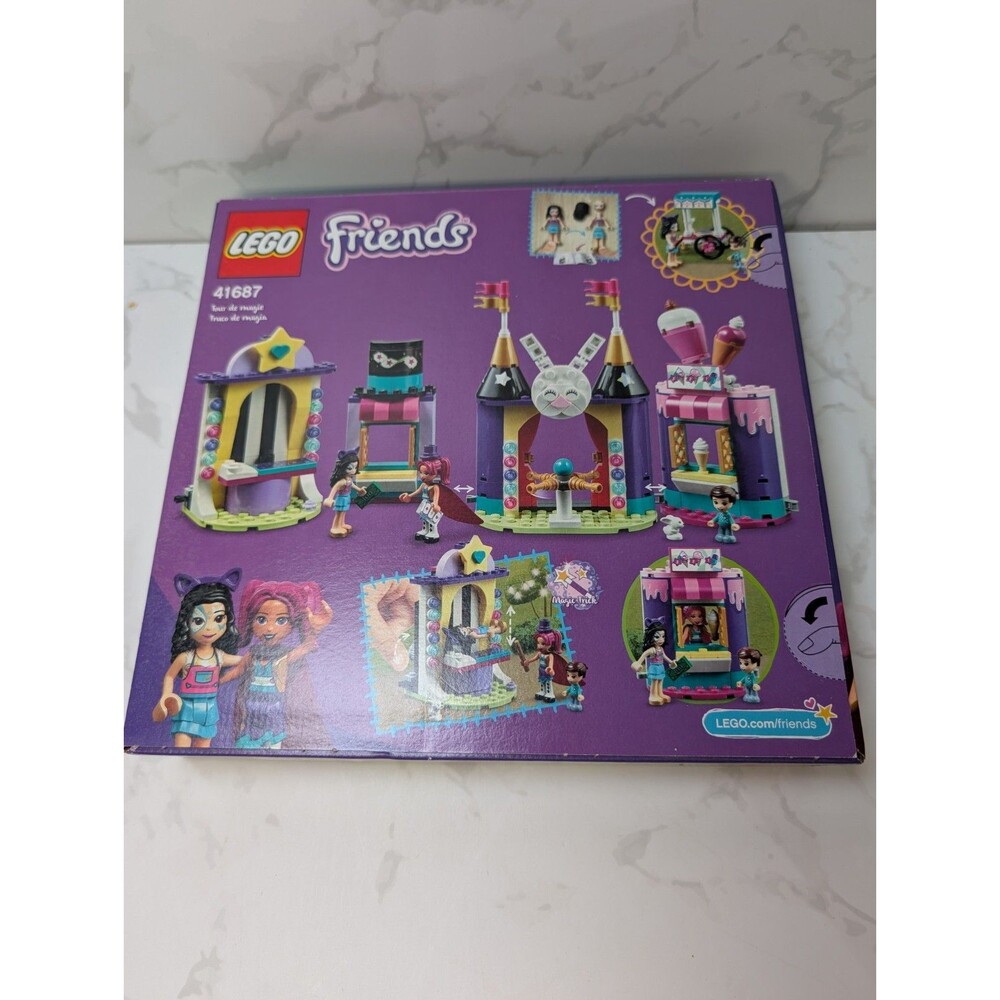 LEGO Friends 41687 Magical Funfair Stalls Sealed Set Emma Camila Henry